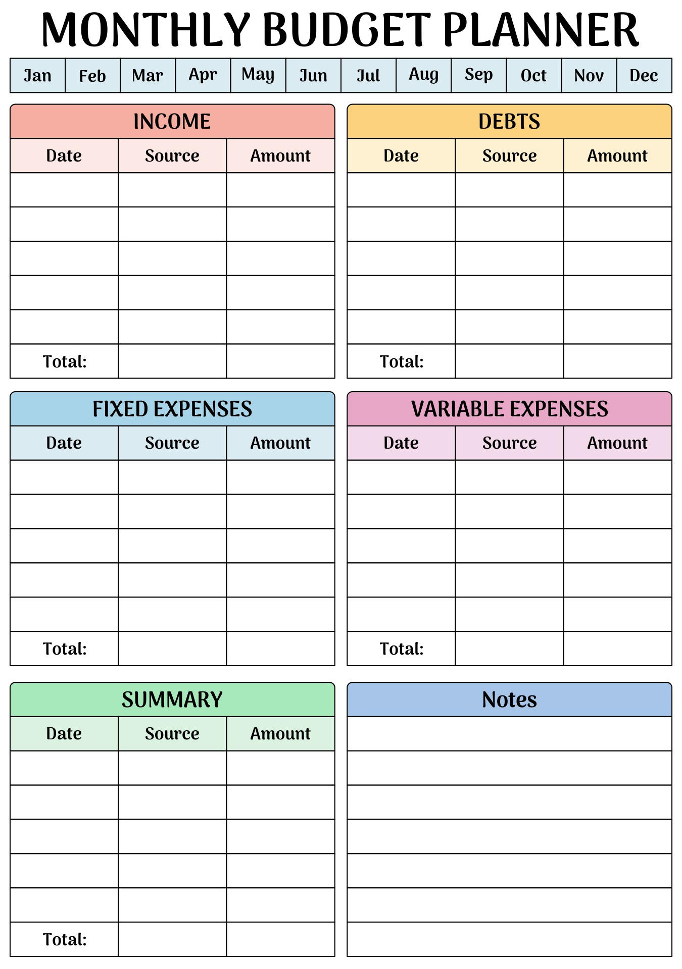 17 Free Income And Expense Worksheet Free PDF At Worksheeto