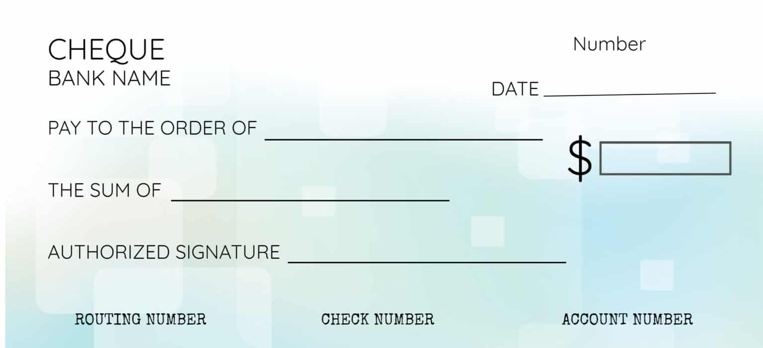 Free Printable Business Checks